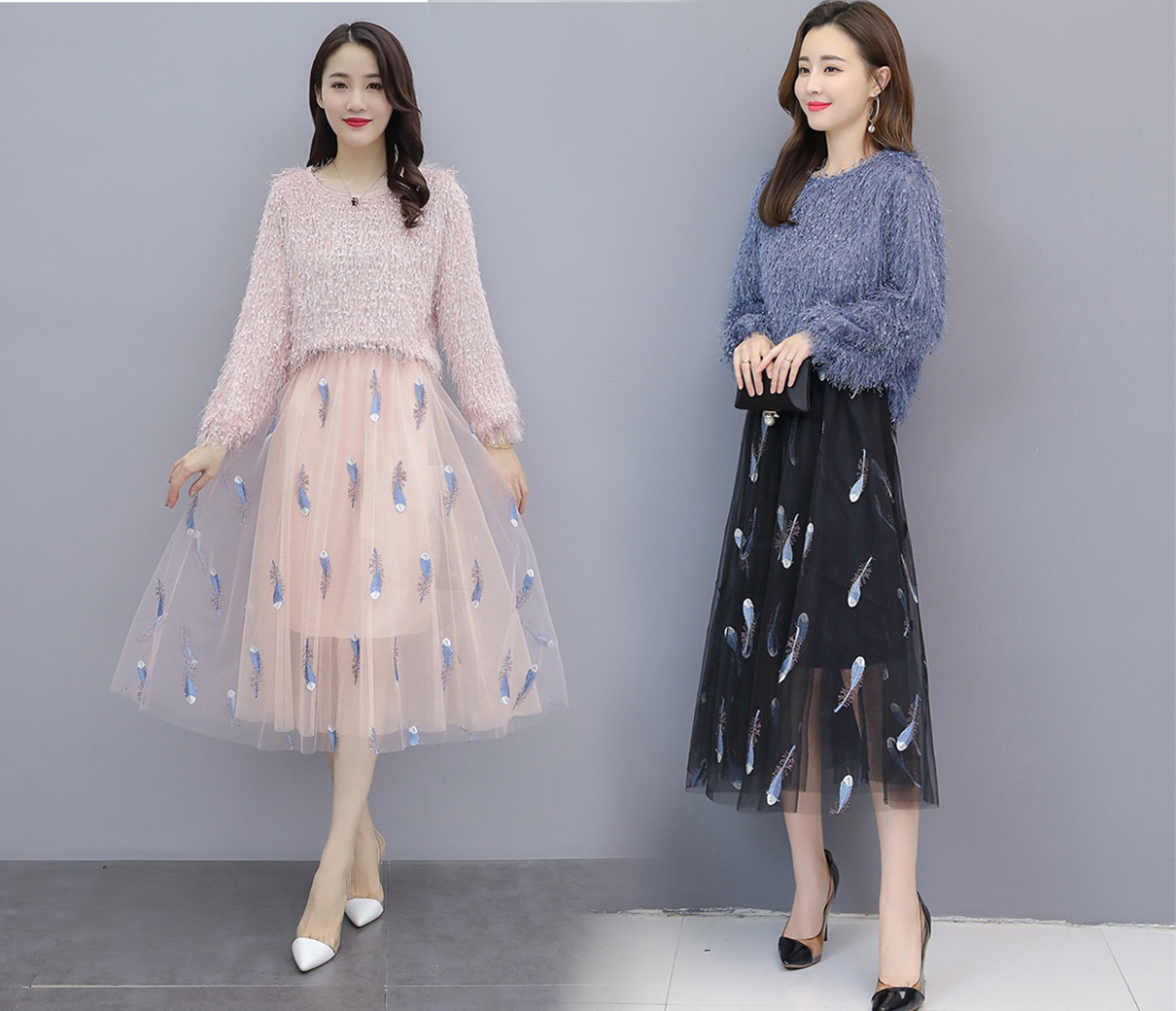 Đầm Váy Dự Tiệc Dáng Xòe Phối Lưới Kim Sa Cao Cấp mua Online giá tốt   NhaBanHangcom